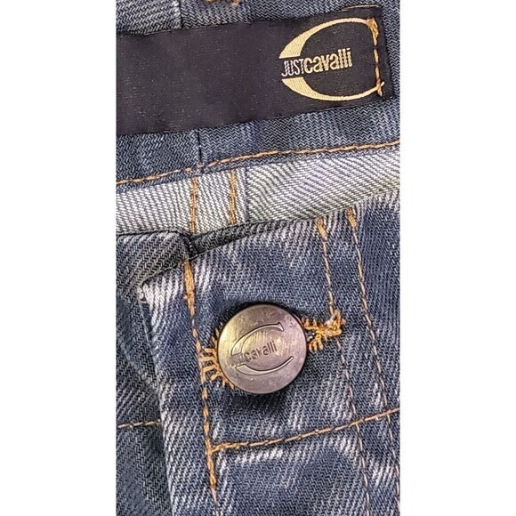 Men's Just Cavalli Ittierre‎ Button Fly Denim Blue Jeans Size 38 x 34 NWOT - Picture 4 of 16